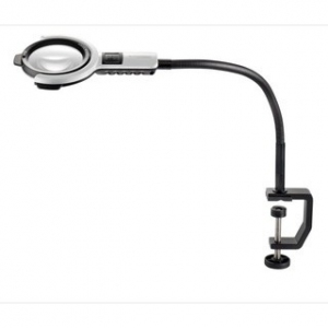 SamostojeÄa lupa z osvetlitvijo vario LED flex, poveÄava 2,5x, 6,0dpt, premer 76 mm